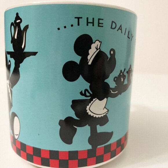 Walt Disney Mickey Minnie Mouse Coffee Mug The Daily Grind Gibson Applause - Picture 16 of 16